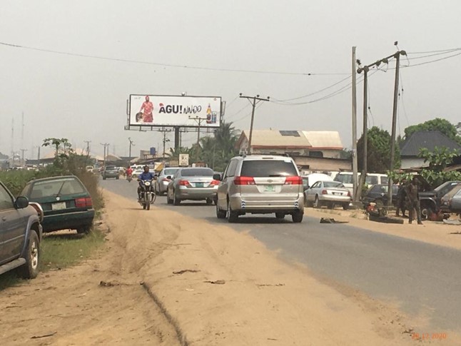 Unipole @ ABA/PH EXPRESSWAY BY ALAOJI SPARE PARTS MARKET FTF PH — Abia