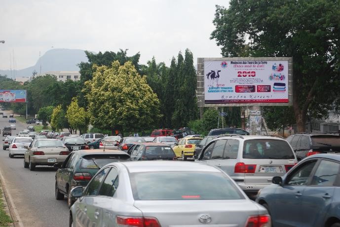 Backlit @ AHMADU BELLO WAY BY ROCHAS FOUNDATION FTT SAHAD STORES — Abuja