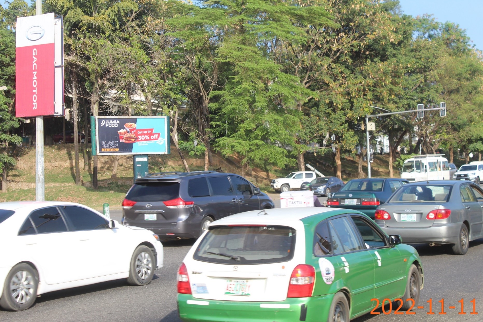 Backlit @ ALONG SHEHU SHAGARI WAY BY MTN OFFICE FTT MTN OFFICE — Abuja