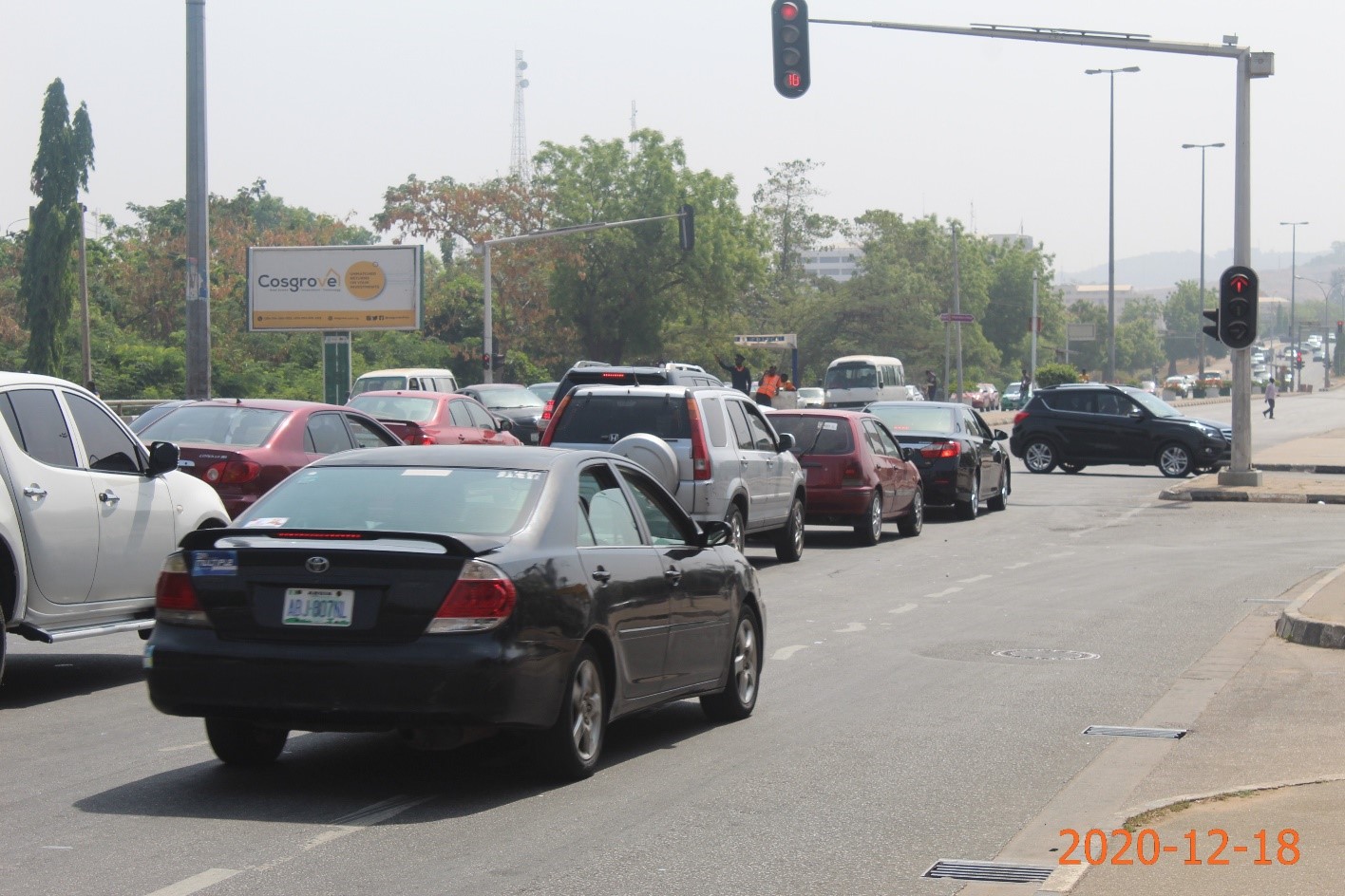 Backlit @ SHEHU SHAGARI WAY BY 3-ARMS ZONE FTF EAGLE SQUARE — Abuja