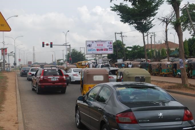 Backlit @ OBAFEMI AWOLOWO WAY BY ALEX EKWEME JUNCTION JABI FTF JABI PARK — Abuja