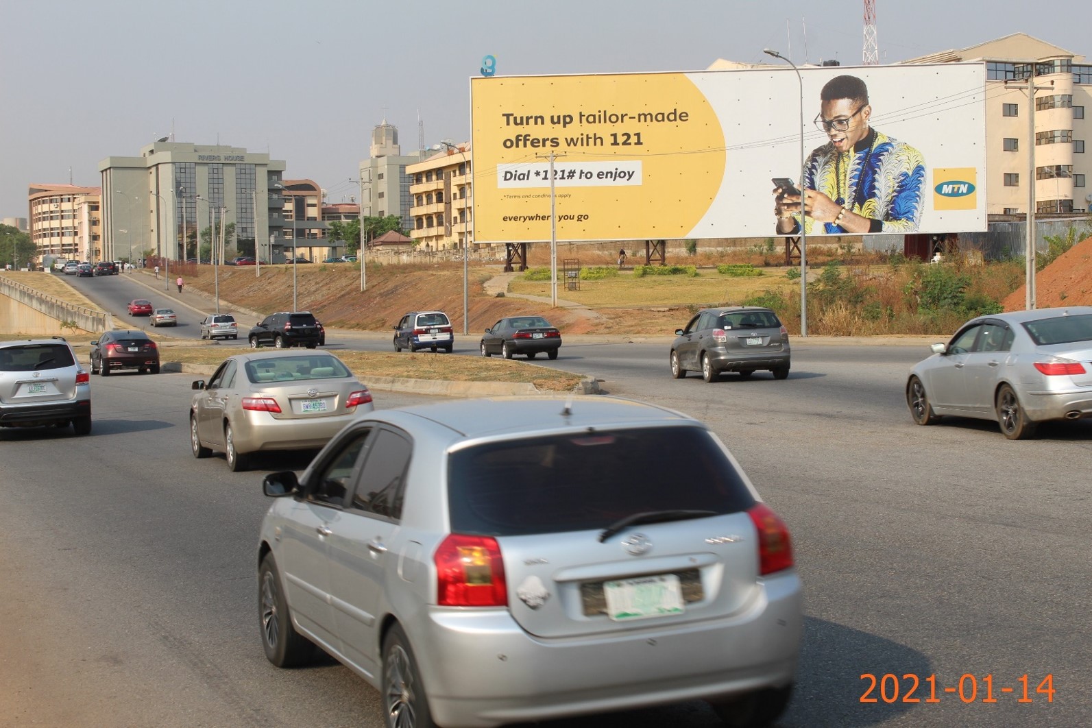 Megaboard @ ALONG GOODLUCK EBELE JONATHAN  EXPRESSWAY  FTF ASOKORO. — Abuja