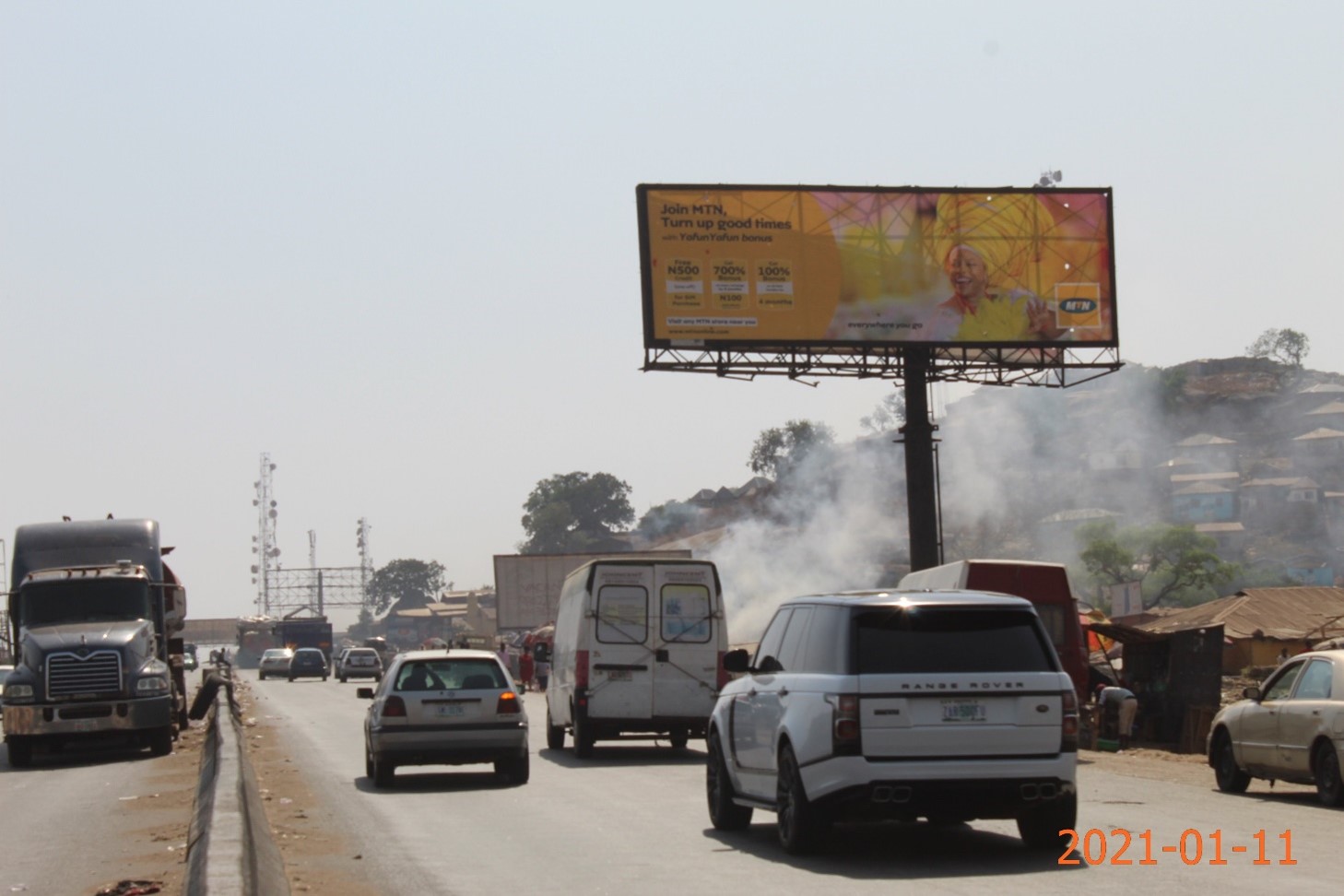 Unipole @ ALONG ABUJA/KADUNA EXPRESSWAY BY MADALLA MARKET FTF KADUNA. — Abuja