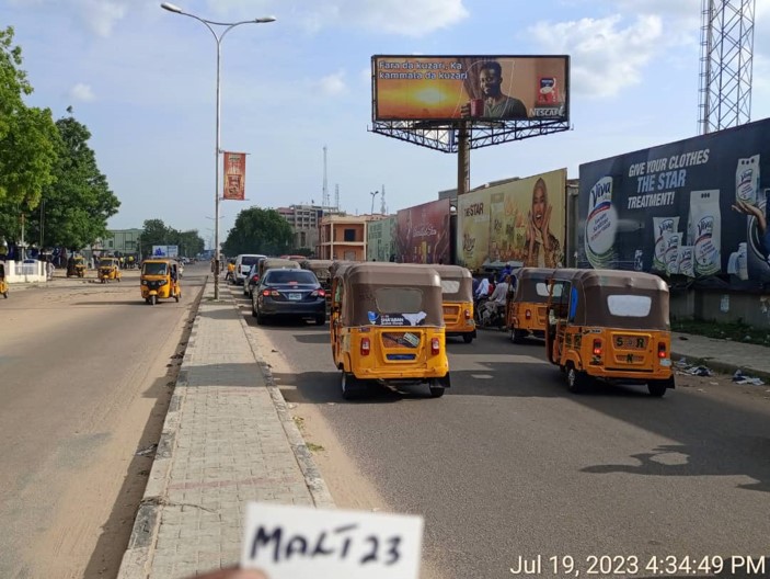 Unipole @ ALONG AIRPORT ROAD BY KANO PILLAR STADIUM FTF AIRPORT. — Kano
