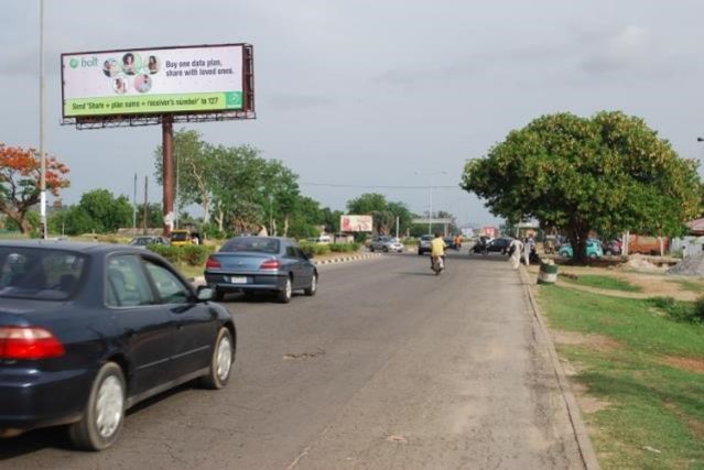 Unipole @ AHMADU BELLO WAY BY AHMADU BAHAGO SECONDARY SCHOOL FTT MINNA — Niger