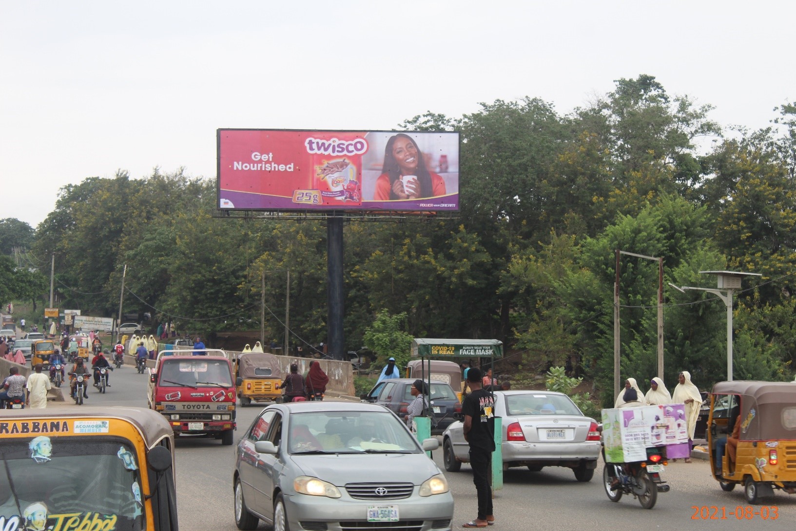 Unipole @ KANTOMA BRIDGE BY GOVERNMENT SECONDARY SCHOOL FTF SULEJA — Niger