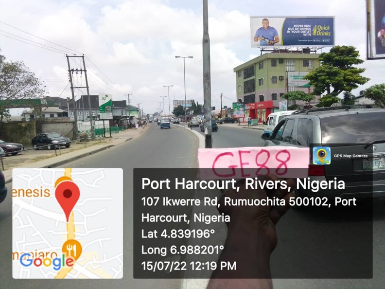 Rooftop @ ALONG IKWERE ROAD BEFORE RUMMOKWUTA ROUNDABOUT FTT WIMPY, MILE 1 &amp; 3 — Rivers