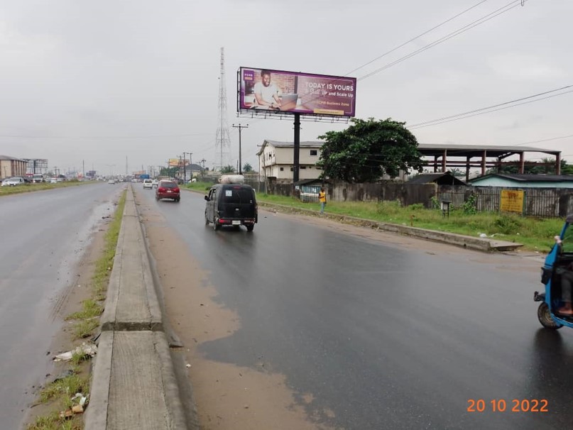 Unipole @ ALONG PORT HARCOURT/ABA EXPRESSWAY FTT ELEME JUNCTION — Rivers
